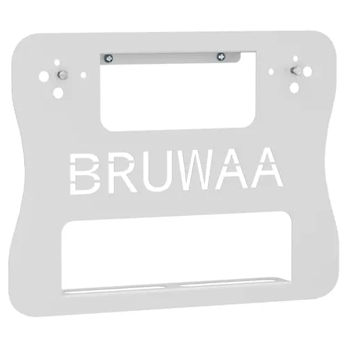bruwaa Wandhalterung für AVM FritzBox Router mit Kabelmanagement
