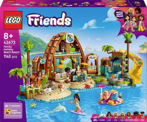 LEGO FRIENDS Familienurlaub im Strandresort 42673