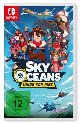 Sky Oceans Wings for Hire - Switch [EU Version] - PC- & Videospiele: Erlebe packende rundenbasierte Luftkämpfe und eine berührende Geschichte, während du dein Team aus Piraten zusammenstellst und gegen die Allianz kämpfst.