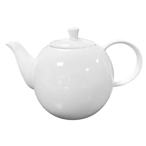 Holst Porzellan TT 120 Porzellan Teekanne 1,2 l Westminster Weiß 23,5 x 14 x 14 cm 1 Stück