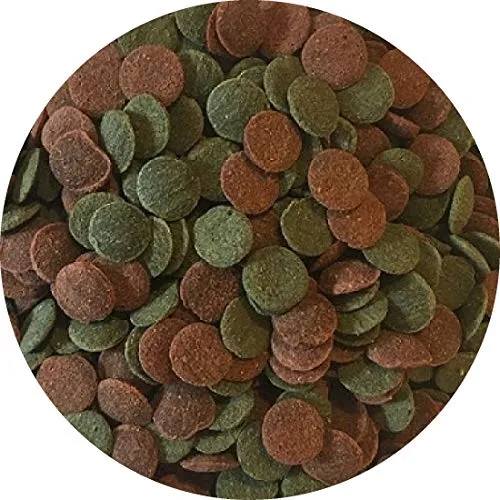 Fischfutter Futtertabletten Wafer Mix MINI Color Spirulina Welstabletten Ø1cm (500ml)
