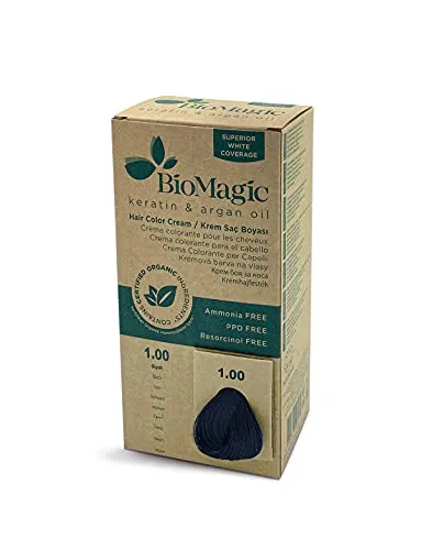 Produktbild BIOMAGIC HAIR COLOR - 1/00 BLACK