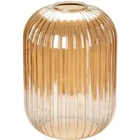 ORION LIGHTSTYLE Buntes Lampenglas für Tisch- und Deckenleuchten Ø14cm H20cm Amber Orange