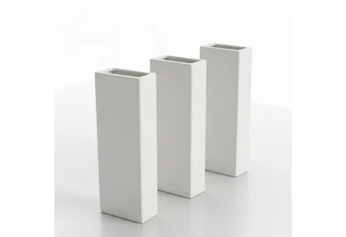 HAC24 Luftbefeuchter 3er Set Raumbefeuchter Keramik Heizkörper Verdampfer Wasserverdunster, Inkl. Haken