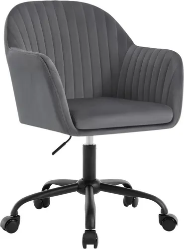 Woltu Schreibtischstuhl Dunkelgrau in grau von WOLTU