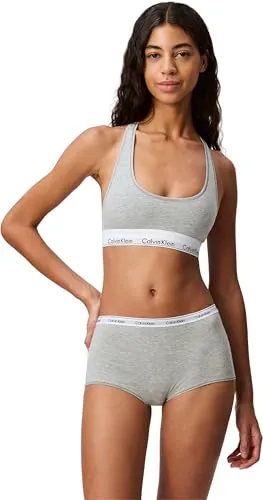 CALVIN KLEIN UNDERWEAR Bustier in Grau, Größe S in grau von Calvin Klein