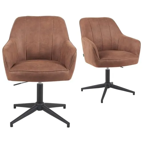 Büro- & Schreibtischstühle Braun von DUBI Möbel