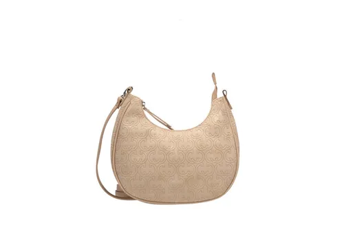 GERRY WEBER Schultertasche Gamuza Hobo Bag Sesame beige - Moderne GERRY WEBER Schultertasche im schicken Design. Verstellbarer Schulterriemen für vielseitigen Tragekomfort und elegantes Hauptfach mit mehreren Fächern für optimale Organisation.