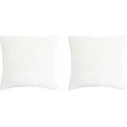 vidaXL Kopfkissen 2er Set 80 x 80 cm - Bambusfaser - Bequeme Kissen für erholsamen Schlaf, gefertigt aus einer hochwertigen Mischung von 20% Bambus und 80% Polyester. Atmungsaktiv und pflegeleicht – ideal für jedes Schlafzimmer.
