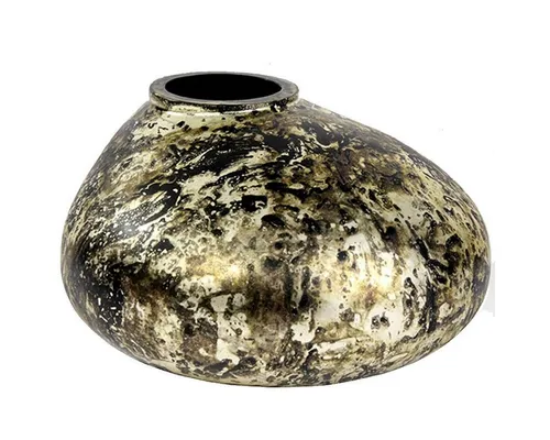 Lambert Dekovase Kala Vintage Silber Glas (15,5cm) von Lambert