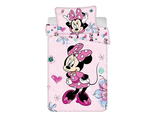 Disney Minnie Mouse Babybettwäsche 2tlg. Wendebettwäsche