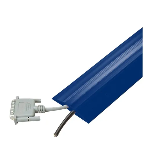 EHA Kabelbrücke 3,0 m blau - Kabelbrücke aus Weich-PVC, 3,0 m lang, ideal zum Schutz und zur Organisation von Kabeln, sorgt für Sicherheit und Ordnung am Arbeitsplatz.