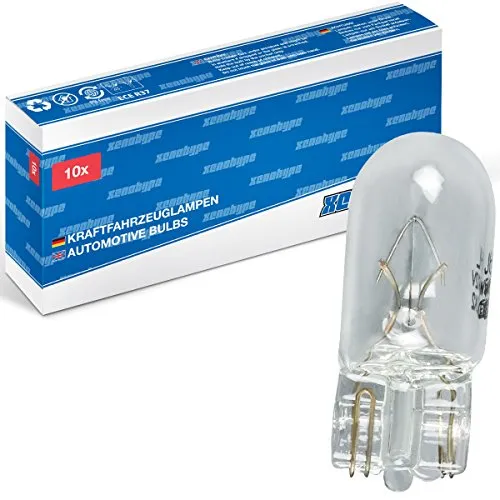 XENOHYPE 10x W5W Premium T10 24 V 5 Watt Glassockellampe LKW