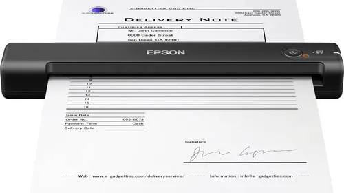 EPSON WorkForce ES-50 Mobiler Scanner in schwarz von Epson