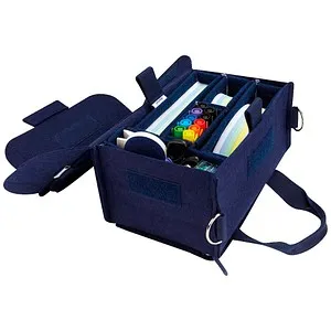 Magnetoplan Moderationstasche ecoAware 11123 - Zubehör Planung – nachhaltige Moderationstasche aus rPET-Filz, bestückt mit über 1900 Teilen für Teams bis 12 Personen, ideal für Präsentationen und Workshops.
