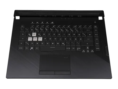 Asus 90NR01I3-R30GE0 Original Tastatur inkl. Topcase DE (deutsch) schwarz/transp