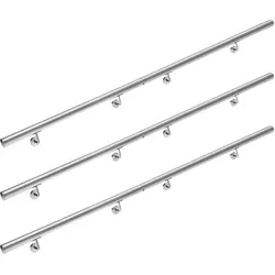 DeubaXXL DE Handlauf 6er-Set Edelstahl 4,2x600cm von Monzana