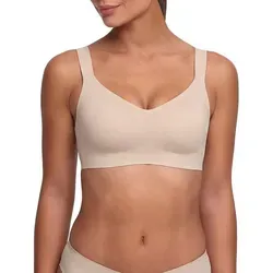 Creamy Fabrics Seamless Compact Push-Up BH – Bequemer Damen BH ohne Bügel - Der nahtlose Push-Up BH von Creamy Fabrics bietet perfekten Tragekomfort ohne Bügel. Mit herausnehmbaren Pads für eine schöne Silhouette und atmungsaktivem Material ist er ideal für den täglichen Gebrauch.