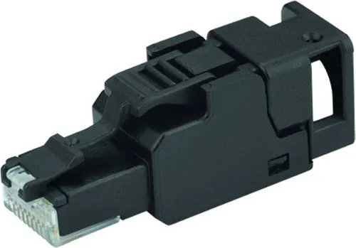 Telegärtner 100023058 ungeschirmter feldkonfektionierbarer RJ45-Steckverbinder UFP8 T568B Cat.6A(IEC), AWG23/1-AWG22/1