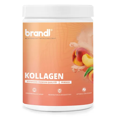 brandl® COLLAswiss® Kollagen Pulver – Premium Qualität aus der Schweiz - Hochwertiges Kollagenpulver mit 98,5% Eiweiß für einfache Integration in die Ernährung. Ideal für Smoothies, Getränke und Speisen – geschmacks- und geruchsneutral. Vertraut von Profis, perfekt für deinen Alltag.