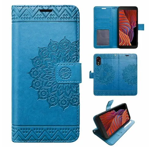 betterfon Handyhülle Handytasche für Samsung Galaxy XCover 5 Wallet Case Cover Handyhülle, Wallet Case mit Kartenfächern Magnetverschluss und weicher Innenhülle