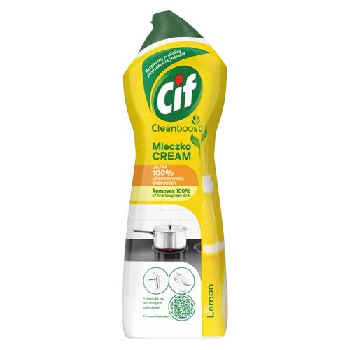 Cif Cream Lemon Reinigungsmilch mit Mikrokristallen 780g