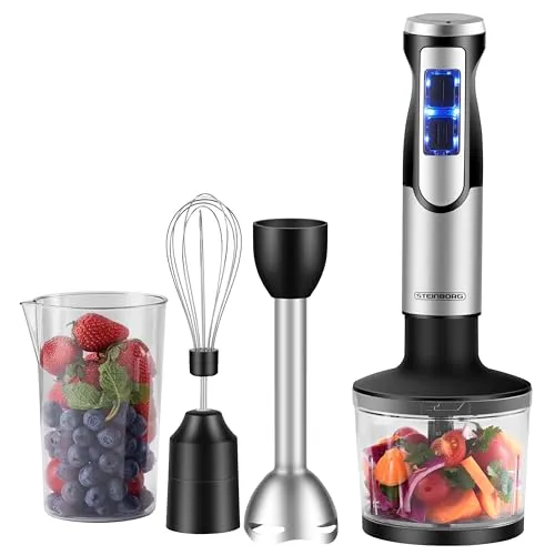 Steinborg SB-7070 Stabmixer Set 1500 Watt – Vielseitiger Küchenhelfer