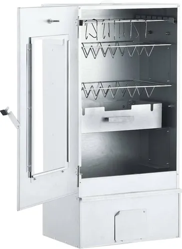 vidaXL Räucherofen mit Kaltrauchgenerator aus verzinktem Stahl