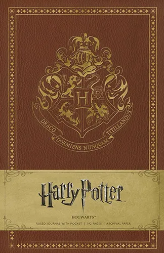 Harry Potter Hogwarts Hardcover Ruled Journal, 