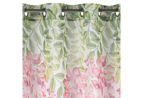 Eurofirany Gardine mit Blumenmuster