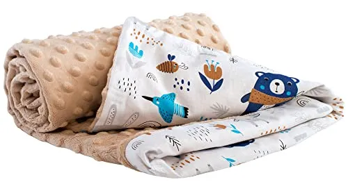 Medi Partners Babydecke Baby Decke Neugeborenen in beige von Medi Partners