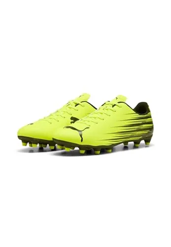 Puma Fussballschuhe ATTACANTO II FG/AG Outdoor 108493 Gelb, Größe 42 EU - Robuste ATTACANTO II FG/AG Fußballschuhe für Einsteiger, ausgestattet mit strapazierfähigem Synthetik-Obermaterial und abriebfester Gummilaufsohle. Ideal für Kunstrasen und Rasen, für optimale Spielperformance.