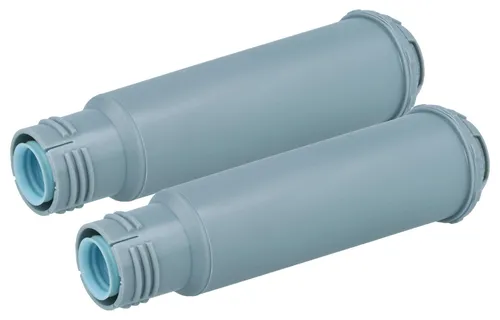vhbw 2x Wasserfilter Filter Ersatz für AquaCrest AQK-05, AS-CF050 für Kaffeevollautomat, Espressomaschine Grau