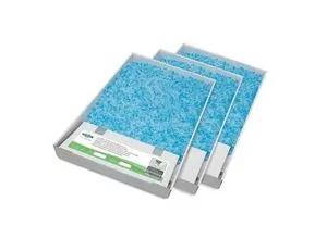 Produktbild PetSafe Ersatzschale mit Silikat-Katzenstreu Blau für ScoopFree® (3er-Pack)