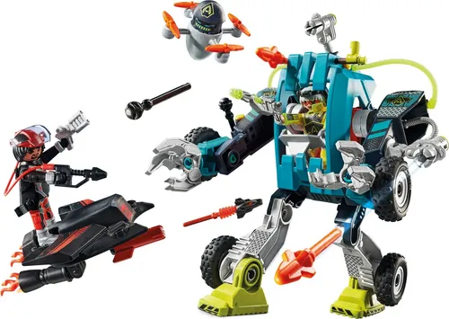 PLAYMOBIL 71578 Roboter vs. Fluggleiter