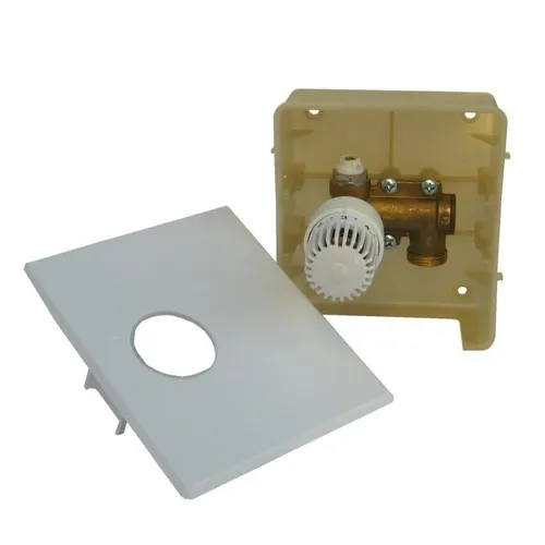 HoWaTech Regelbox RTL Ventil UP - Rücklauftemperaturbegrenzer für Fußbodenheizungen - Effizienter Rücklauftemperaturbegrenzer für Fußbodenheizungen mit stufenlos einstellbarem Temperaturbereich von 10-50°C. Spart Einbauzeit durch Unterputzversion und sorgt für konstante Bodentemperatur.