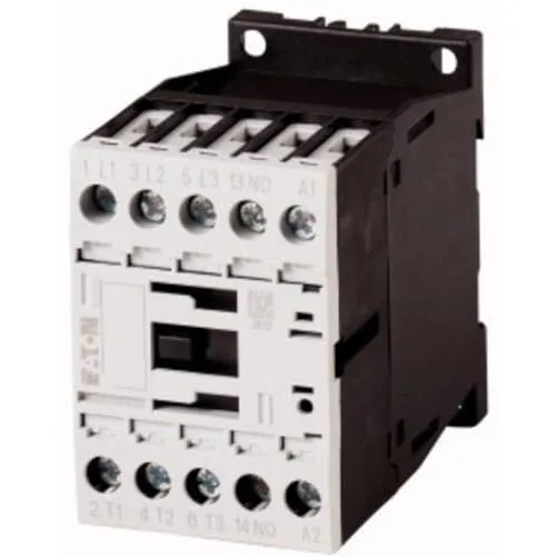 Eaton 290073 Leistungsschütz - 3-polig + 1 Schließer, 7,5 kW 400 V AC3, DC-Betätigt, zuverlässige Leistung für Elektroinstallationen