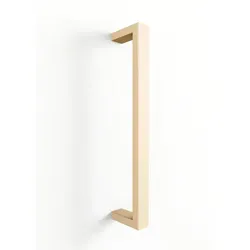 Metallbude Handtuchhalter 2er-Set Nila Stahl Cashew