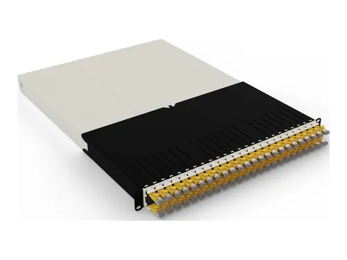 PATCHBOX .one 30RU Cat 6A STP 1.8 m Gelb Netzwerk - Innovatives Kabeleinzugssystem für effizientes Kabelmanagement. Enthält 24 Patchkabel (1,8 m) und ist ideal für professionelle Netzwerkinstallationen.
