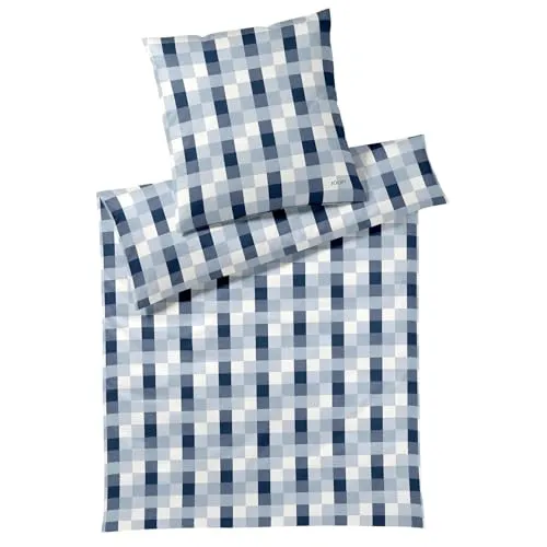 JOOP! Bettwäsche Mesh Neu 2024 135x200 cm in blau von JOOP!