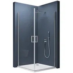 doporro Eckdusche Duschkabine mit Nano-Beschichtung