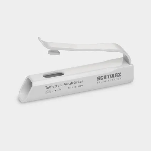melipul® Tabletten-Ausdrücker weiß - Sonstige, ergonomisches Design für leichtes Ausdrücken von Tabletten, ideal für eine einfache Handhabung.