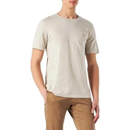 BOSS Herren Tegood T-Shirt, Light Beige271, L EU in beige von BOSS