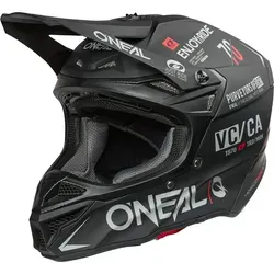 ONeal 5SRS Brand S26 Motocrosshelm - Matt Schwarz/Grau/Rot - XL - Motorradhelm mit innovativer IPX® ACells Technologie für maximalen Aufprallschutz und Belüftung. Ideal für Sicherheit und Komfort beim Motocross.