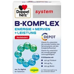Doppelherz B-Komplex system Tabletten 60 St