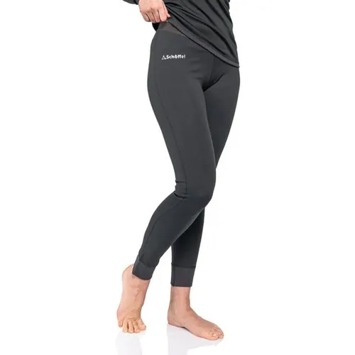 Schöffel Damen Merino Sport Pants long W - Funktionsunterwäsche aus Merinowolle, temperaturregulierend und atmungsaktiv für optimalen Komfort das ganze Jahr über.