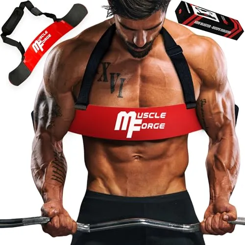 Produktbild MuscleForge® Armblaster (Stahl) Rot