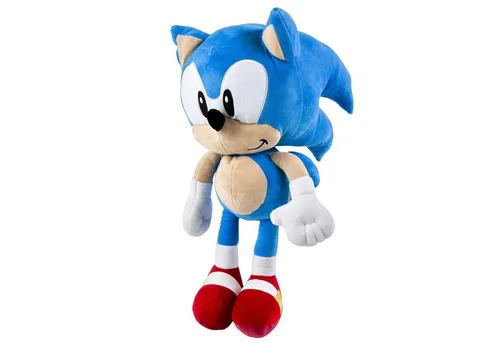 Teddys Rothenburg Kuscheltier Sonic Igel 28 cm - Kuscheltiere, 28 cm großer Sonic Igel aus kuschelweichem Plüsch, handwaschbar bis 30°C und perfekter Spielgefährte für Kinder und Fans.