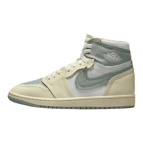 Air Jordan 1 High Method of Make Women's Shoes (Legend Sand/Jade Smoke-SAIL-Muslin), Legend Sand/Sail/Muslin/Jade Smoke, 38.5 EU