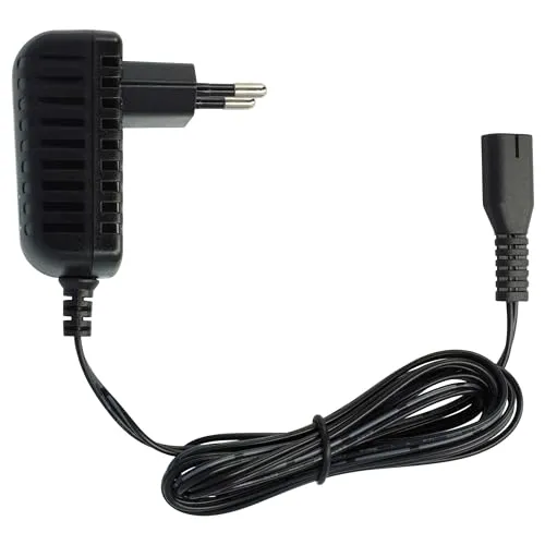 vhbw Netzteil kompatibel mit Rowenta Wet & Dry TN5100, TN5120 Haarschneidemaschine, Haartrimmer - 150 cm